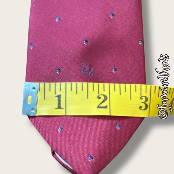 Christian Dior Necktie | 56 Inches Long | 2 15/16”Wide - Picture 7 of 12